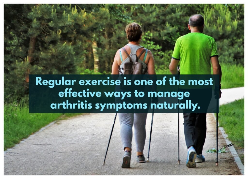 Regular exercise is one of the most effective natural arthritis remedies available to seniors. 