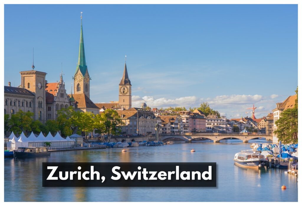 Zurich, Switzerland is a great choice when in comes to senior-friendly cities in the world.