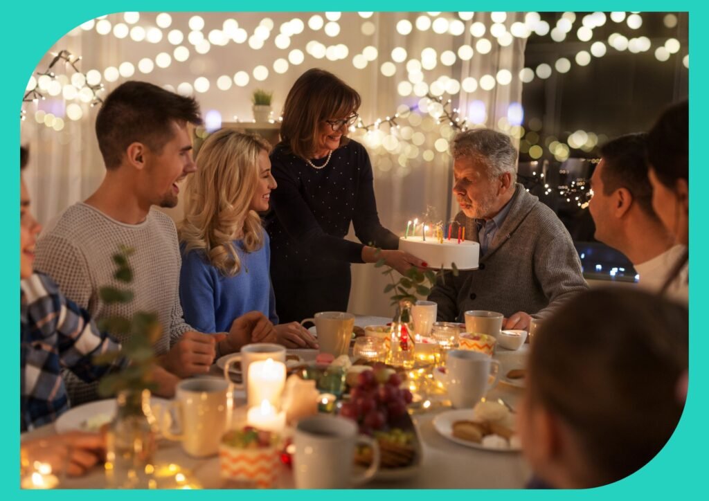 Ask family and friends to share stories and messages for the senior to add warmth to the celebration.