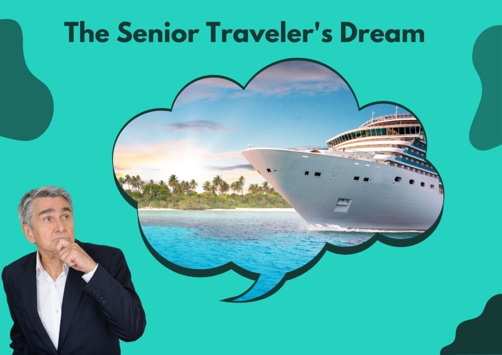 Cruising is a special way for seniors to enjoy the world from a luxurious ship deck. 