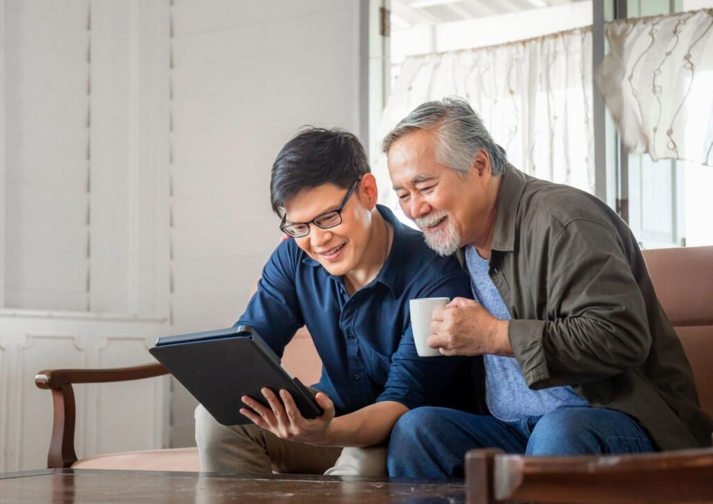 Active listening is crucial when engaging with seniors and their stories.