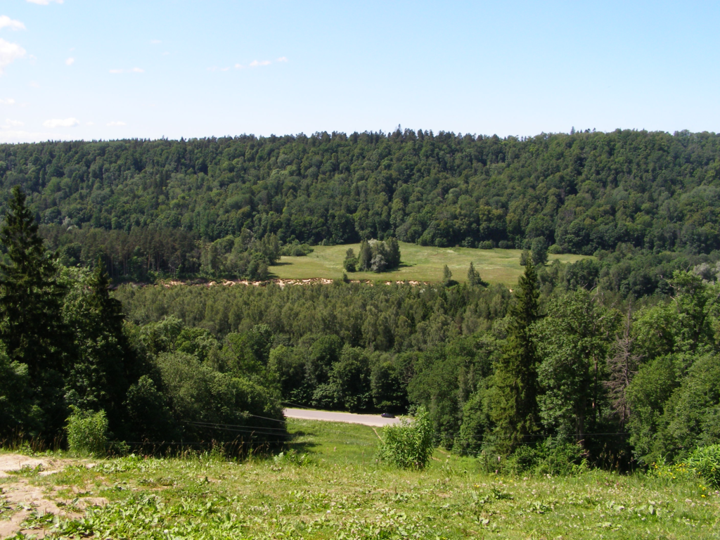 A scenic photography of the Guaja National Park as part of our senior-vacation guide to Latvia. 