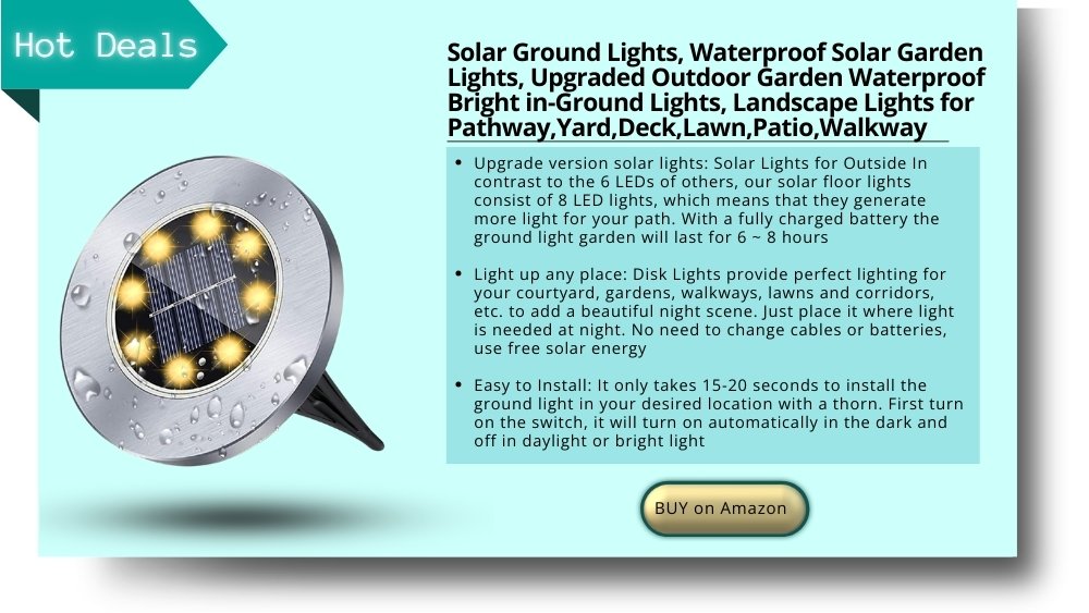 Solar ground lights
