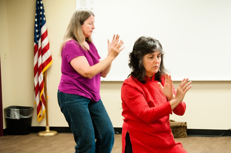 Regular Tai Chi practice has been associated with lower blood pressure levels. 