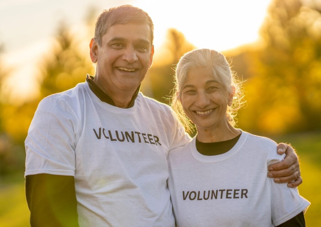 Volunteering gives you a sense of purpose