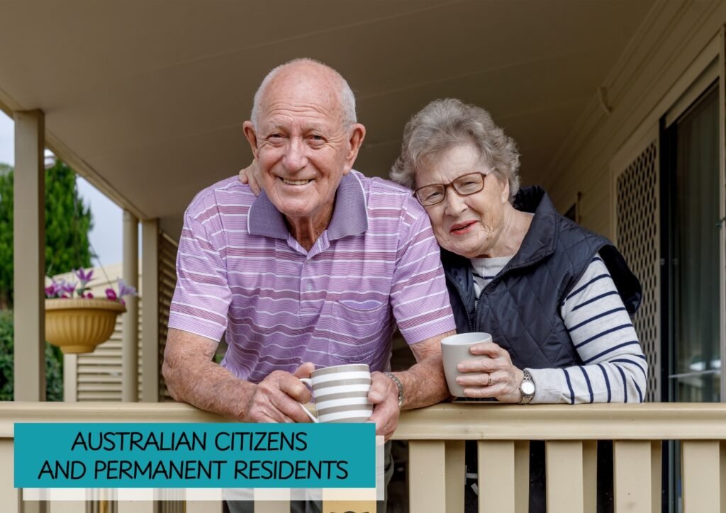 Australian Citizens and Permanent Residents