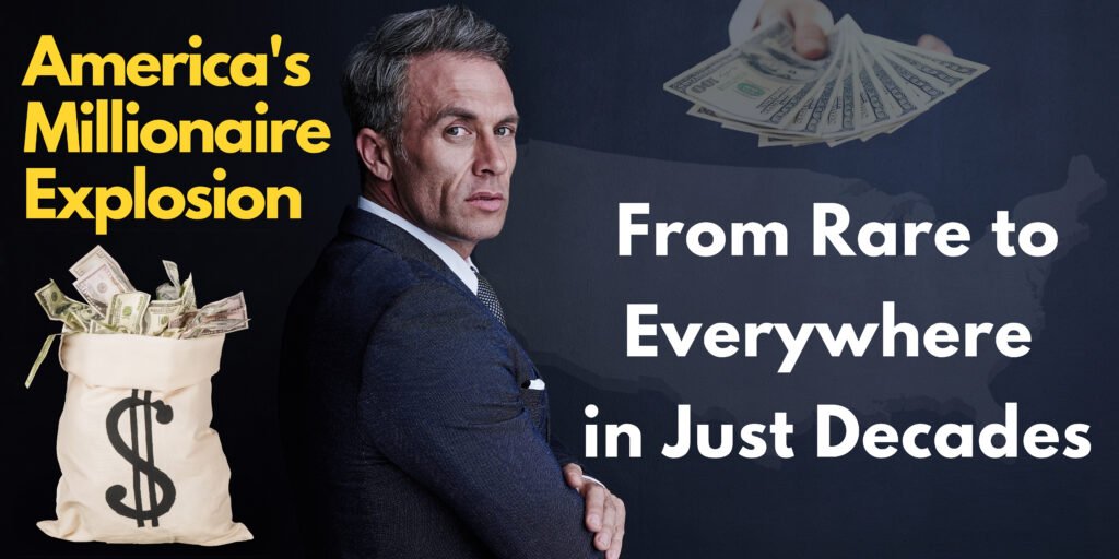 America's Millionaire Population, From Rare to Everywhere in Just Decades