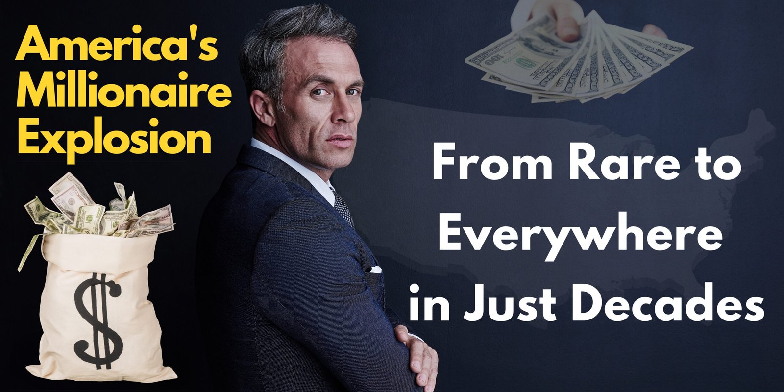 America's Millionaire Population, From Rare to Everywhere in Just Decades