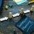 An image of various office objects for an article about succession planning.