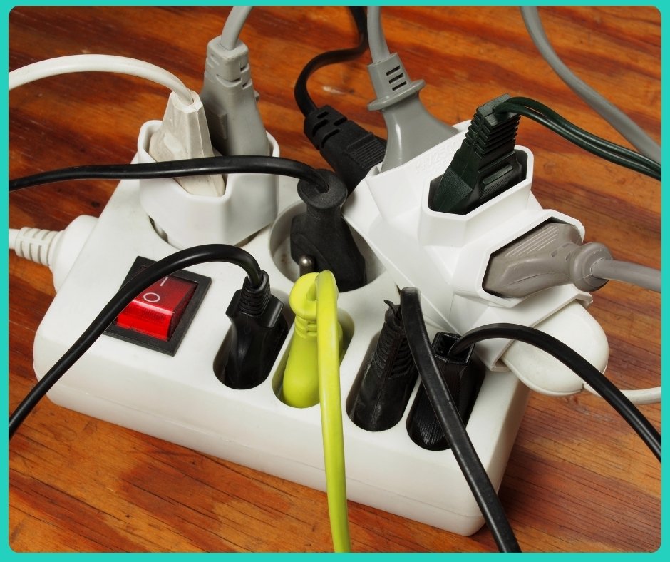 Over loaded extension wires