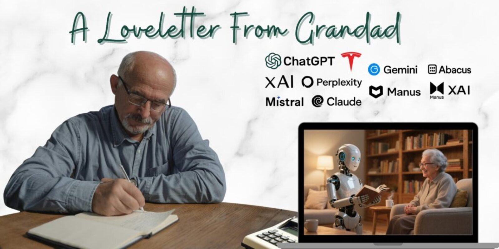 A Loveletter From Grandad: Why You Should Embrace AI Like We Embraced the Calculator
